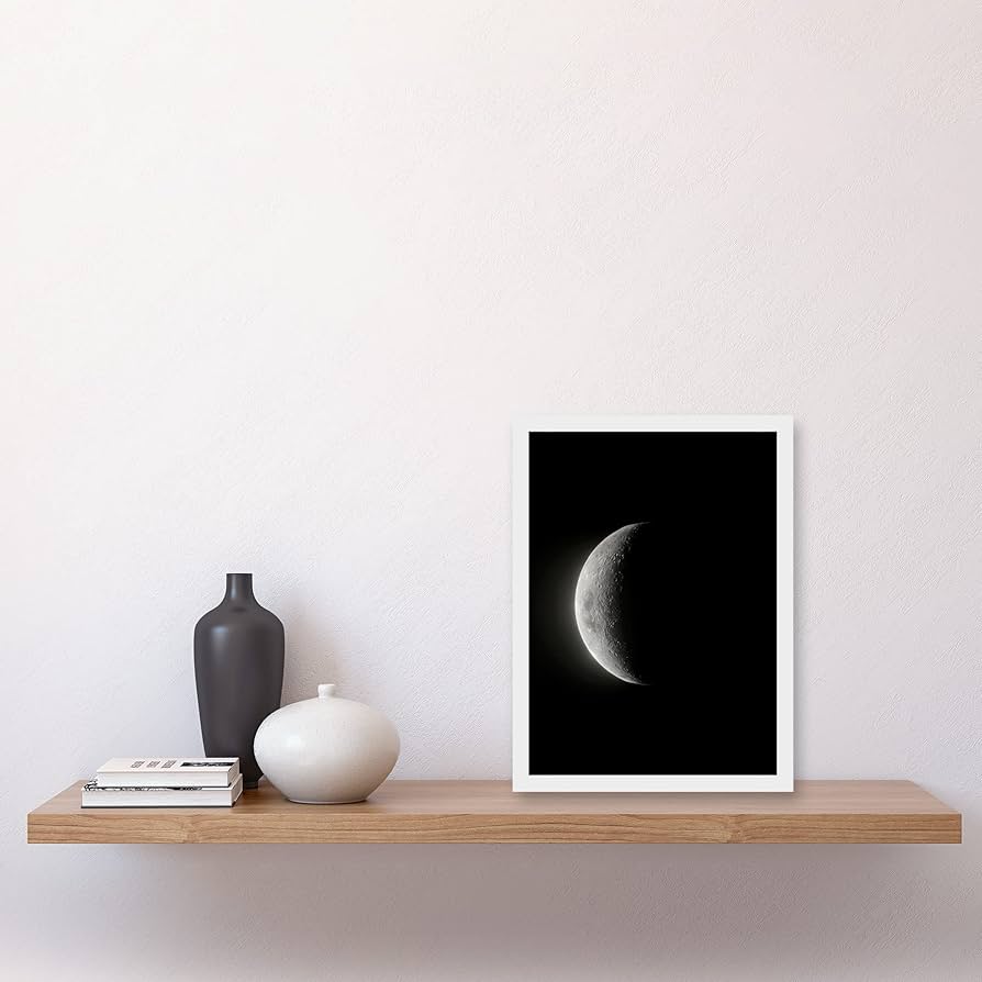 「MOON.」CLARITY ART Elise Remender, Neon Moon, 2025 | DAWSON COLE FINE ART